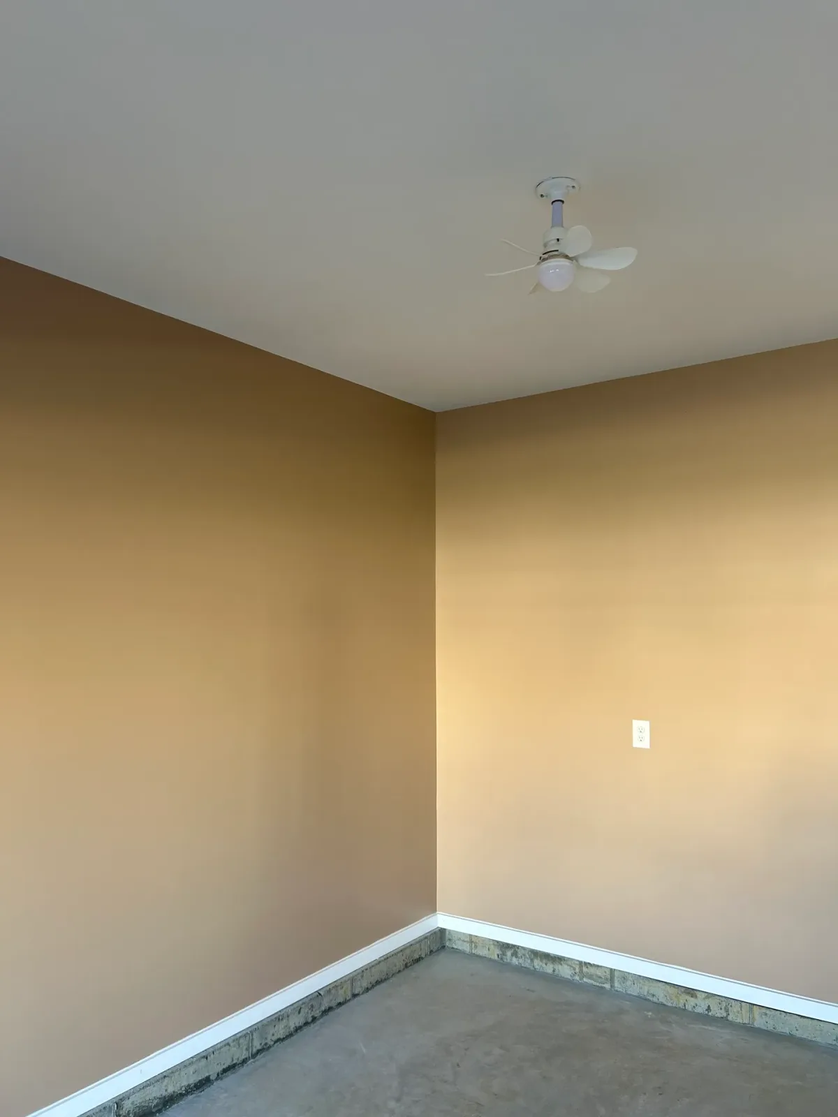 New-Construction Garage Finishing and Painting, after
