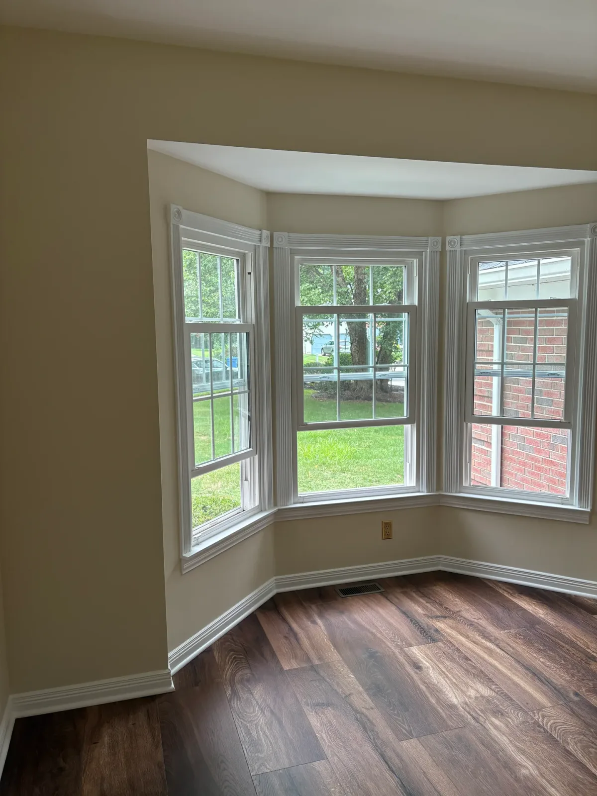 Study Flooring and Complete Interior Painting, after