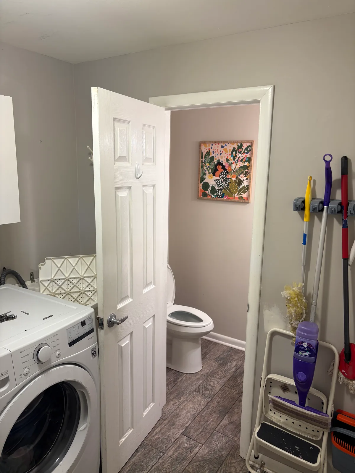 Accessible Wet Room & Laundry Room Conversion, before