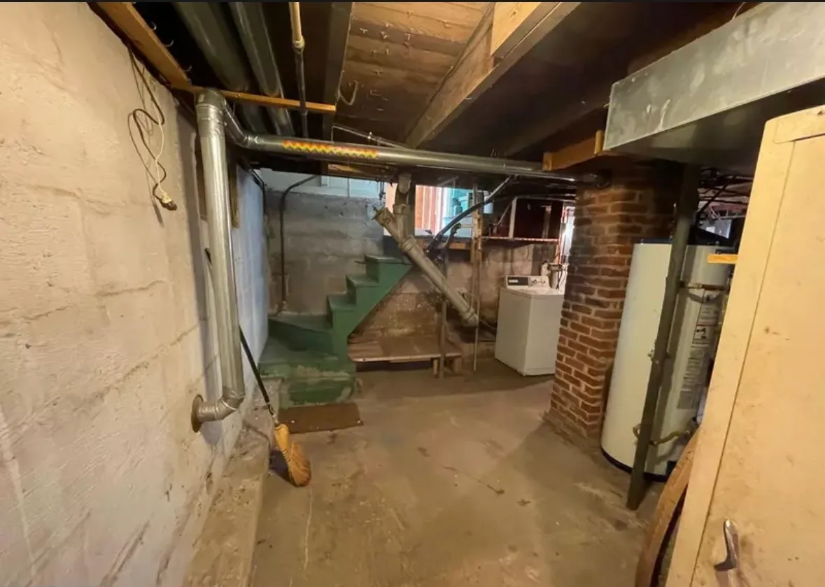 Basement Cleanout & Protective Finish Refresh, before