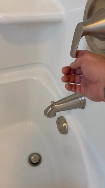 Bathroom Refresh with Tub & Shower Surround Replacement, video 45